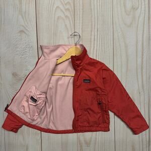 Patagonia Kids' Duality Reversible Toddlers Size XXS 3-4 Fleece Jacket Pink